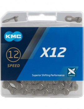 Łańcuch KMC X12 + spinka...
